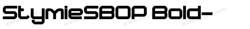StymieSBOP Bold字体转换 StymieSBOP Bold字体转换